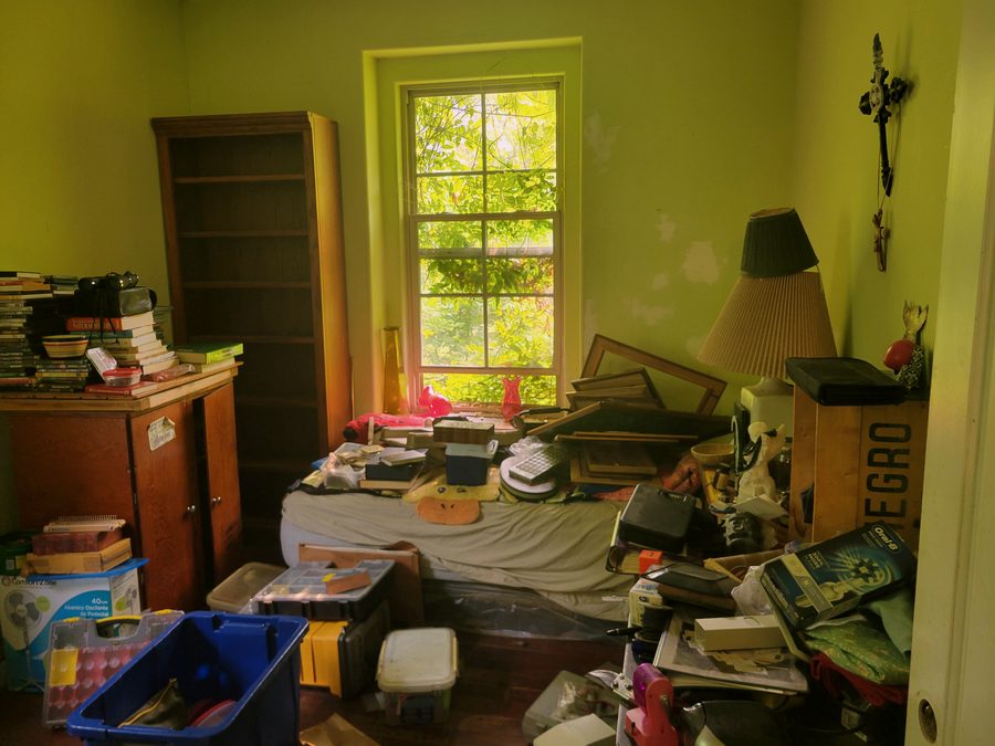 Greater Lansing as-is cleanout house with belongings before renovation